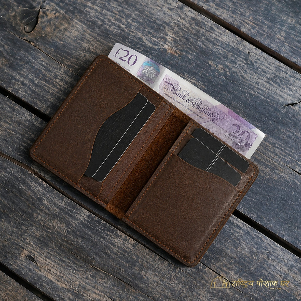 Brown Wallet with Card Holders