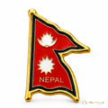Nepal Flag Badge