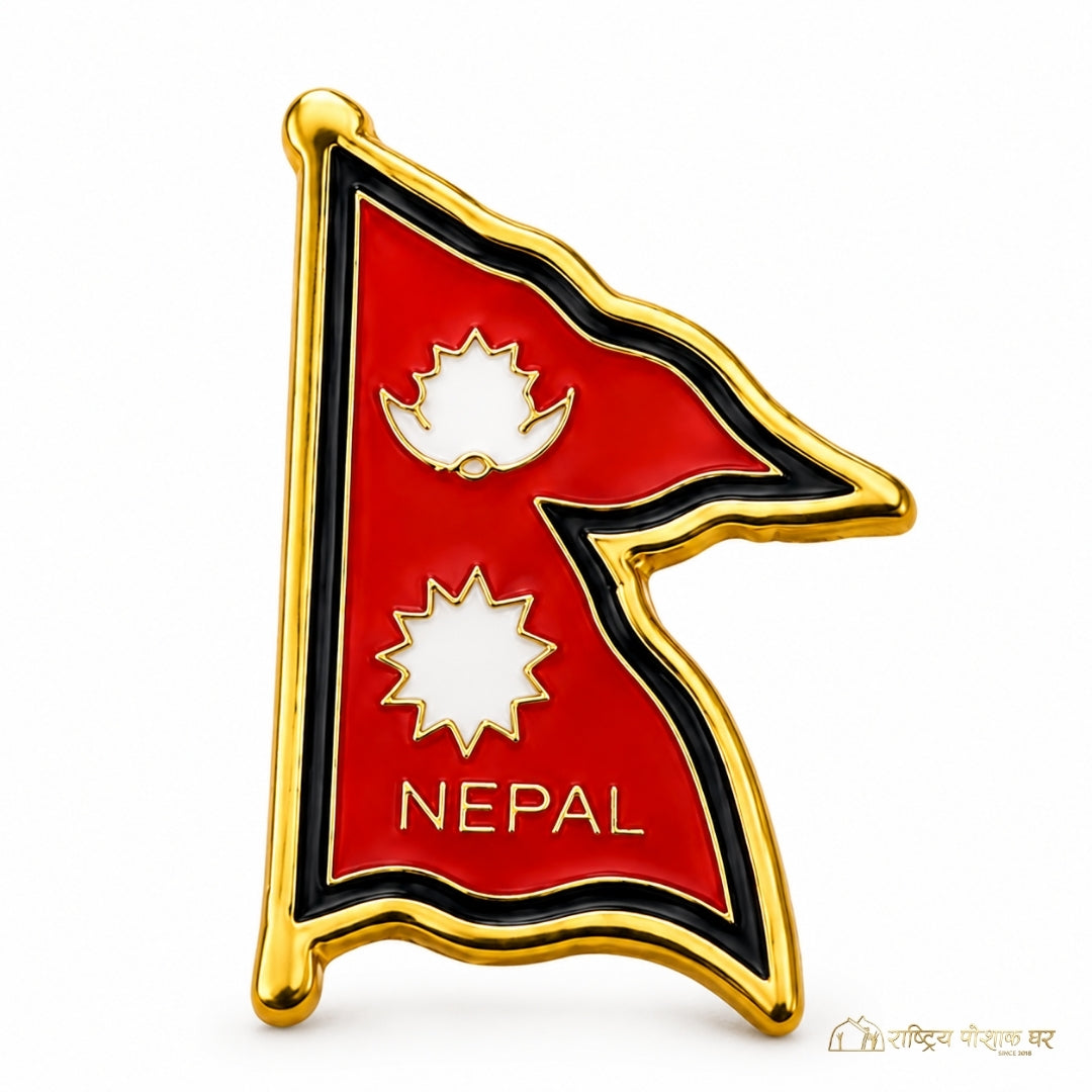 Nepal Flag Badge