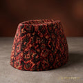Dark Red Dhaka Topi