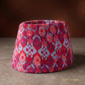 Red Printed Dhaka Topi